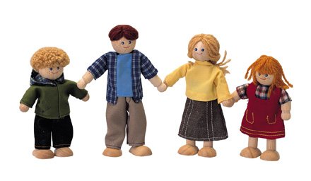 Doll Family para Casitas de Muñecas Plan Toys 7415